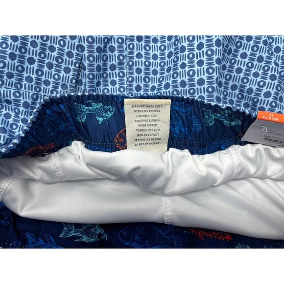 St. John's Bay Men's Swim Trunks NWT Waist Band and Drawstring size 4XLT - Picture 5 of 8